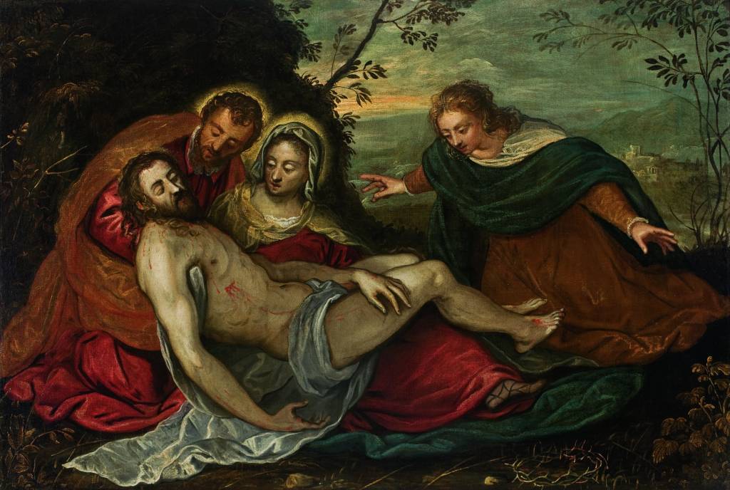 Jacopo-Tintoretto-Lamentação-Cristo-morto-Pietá