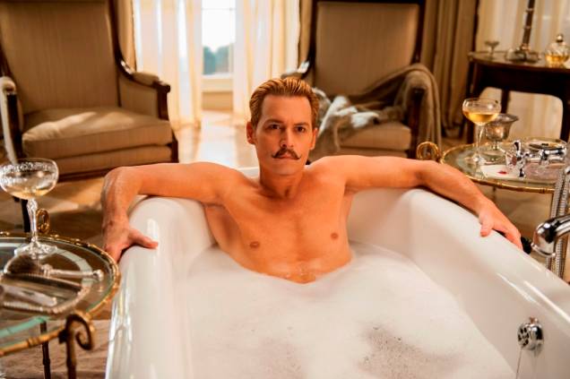 Mortdecai - A Arte da Trapaça: Charles Mortdecai (Johnny Depp) Mortdecai - A Arte da Trapaça: Charles Mortdecai (Johnny Depp)