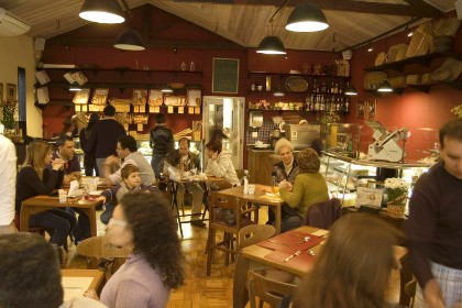 Boulangerie Blés dOr, em Moema.