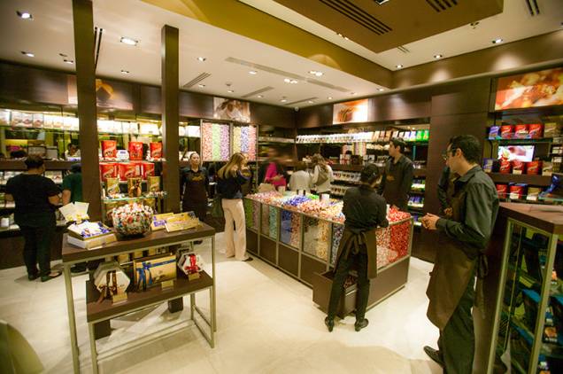 A unidade do Shopping Pátio Higienópolis é a primeira loja no Brasil