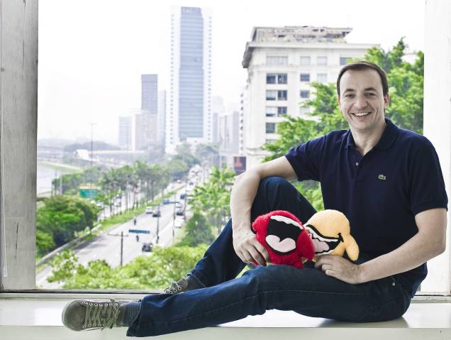 Paulo Bonfá, idealizador do Risadaria Paulo Bonfá, idealizador do Risadaria