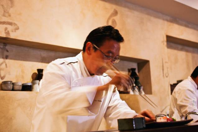 O chef Shin Koike