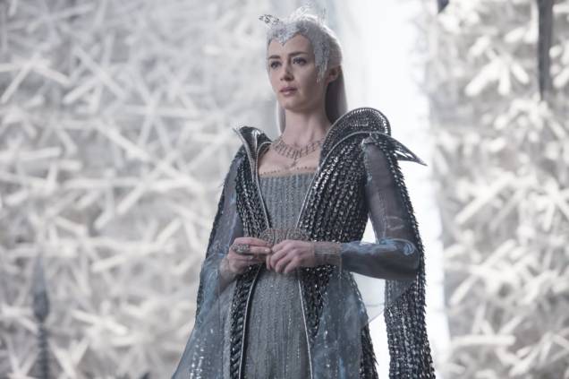 O Caçador e a Rainha do Gelo: a atriz Emily Blunt é Freya