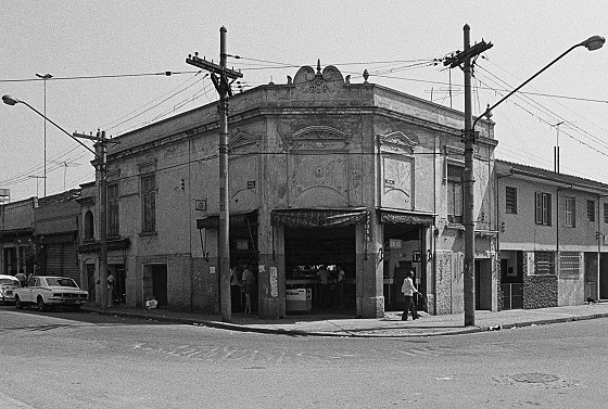 Rua Souza Lima x Rua Camerino, Barra Funda de 1977 Rua Souza Lima x Rua Camerino, Barra Funda de 1977