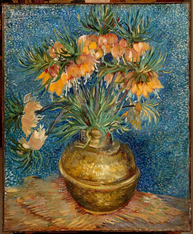 Tela do holandês Van Gogh: exposta no primeiro setor da mostra