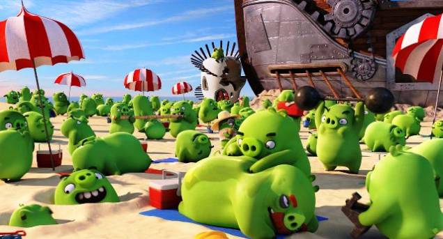 Angry Birds - O Filme: porquinhos verdes invadem a ilha
