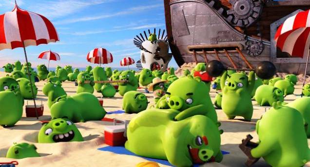 Angry Birds - O Filme: porquinhos verdes invadem a ilha Angry Birds - O Filme: porquinhos verdes invadem a ilha