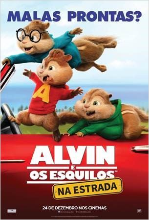 Cartaz de Alvin e os Esquilos: Na Estrada