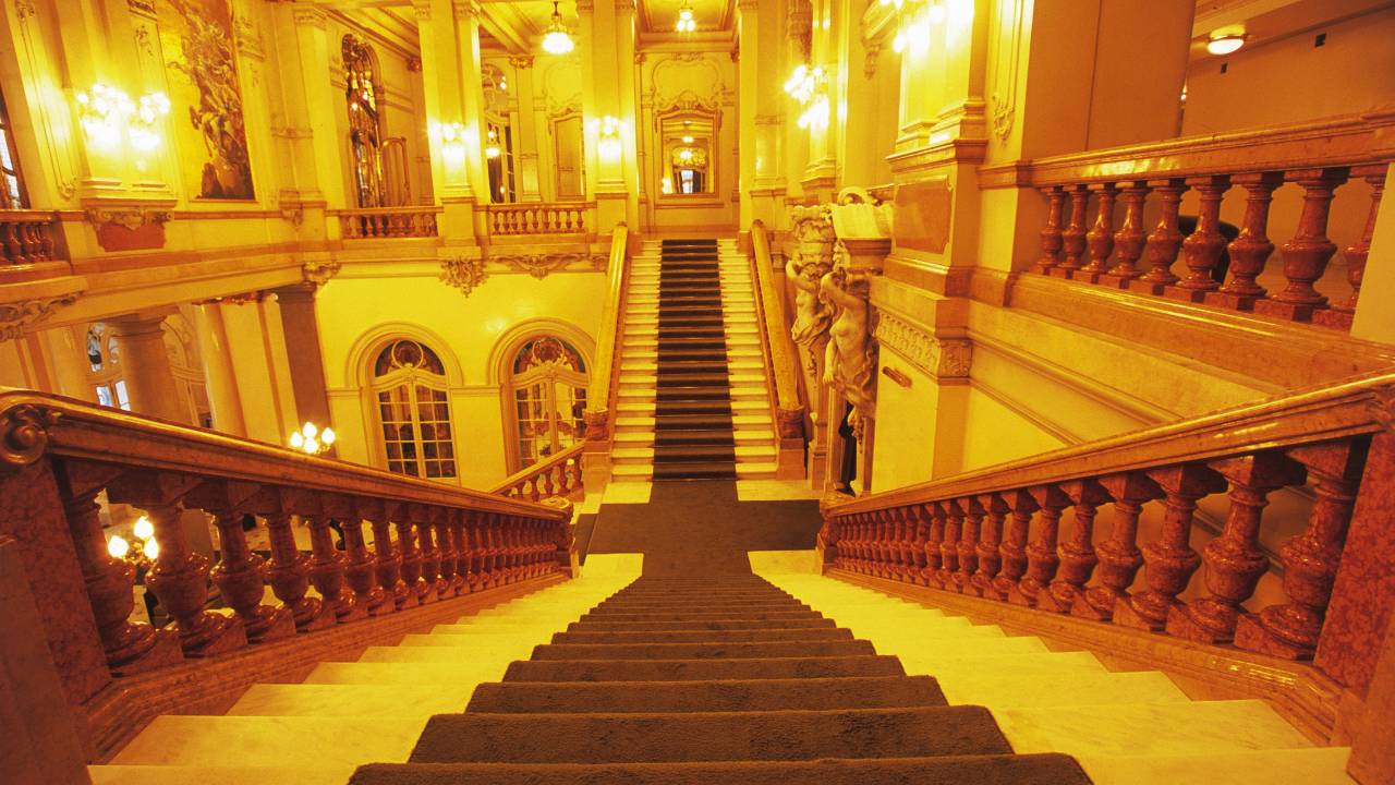 Escadaria do Teatro Municipal