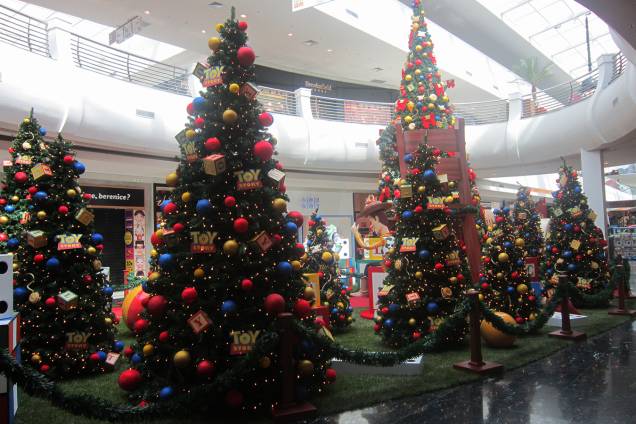 	Decoração de Natal do shopping Mooca: especial para os fãs de <em>Toy Story</em>