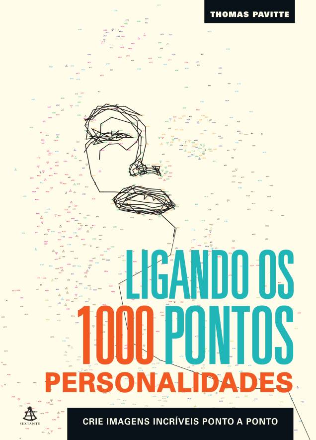 Ligando os 1000 pontos: capa do livro inspirado em personalidades