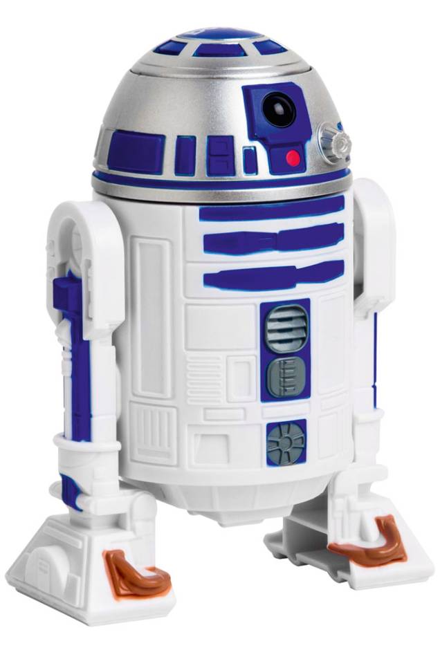 Brinquedo BOP IT! R2-D2 com sons da saga Star Wars, R$ 99,90. Armarinhos Fernando.