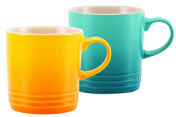 Xícaras para café expresso, R$ 39,00 cada uma. Le Creuset.