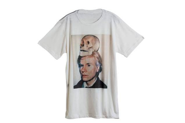 Camiseta com estampa de Andy Warhol
