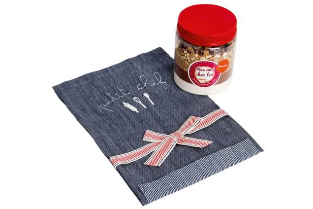 Kit com avental e ingredientes para Brownie Kit com avental e ingredientes para Brownie