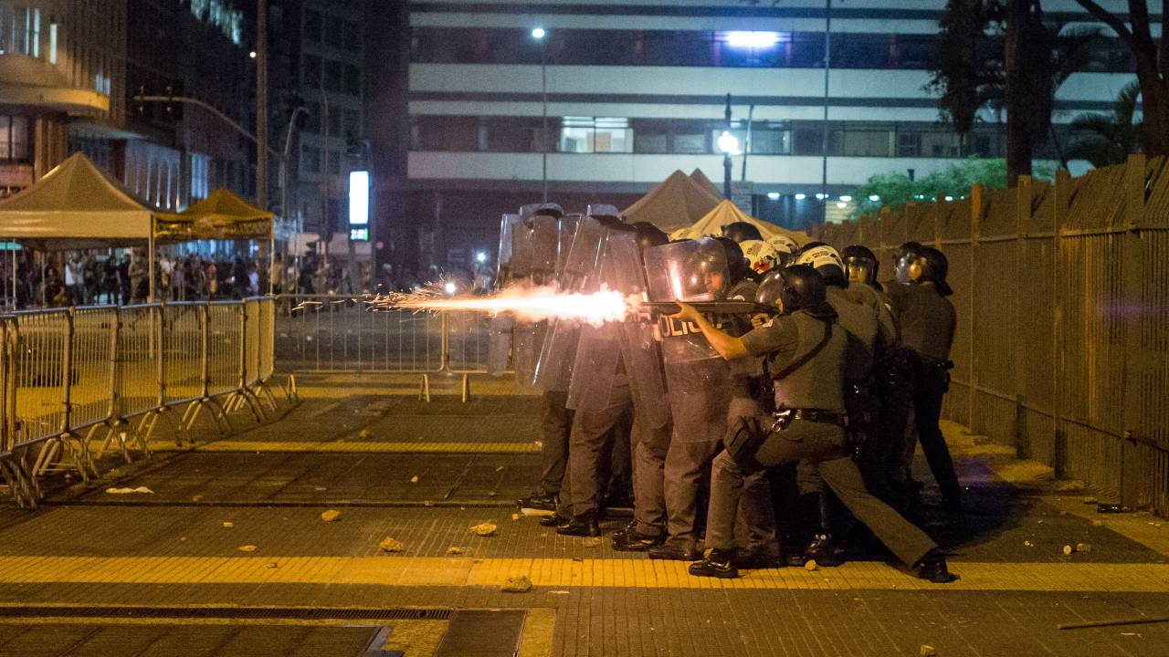 Protesto estudantes - Paulista