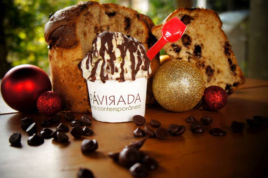 Da Pá Virada: sorvete sabor chocotone