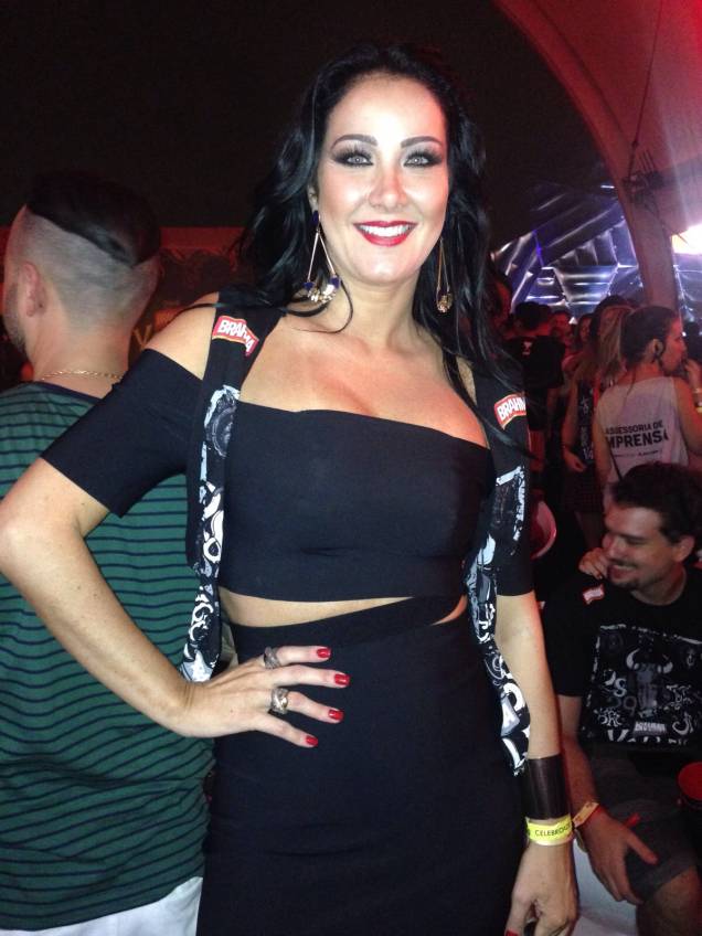Helen ganzarolli também fez a festa no festival Helen ganzarolli também fez a festa no festival