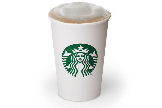 Chai latte, da Starbucks: leite com mistura concentrada de chai e espuma de leite