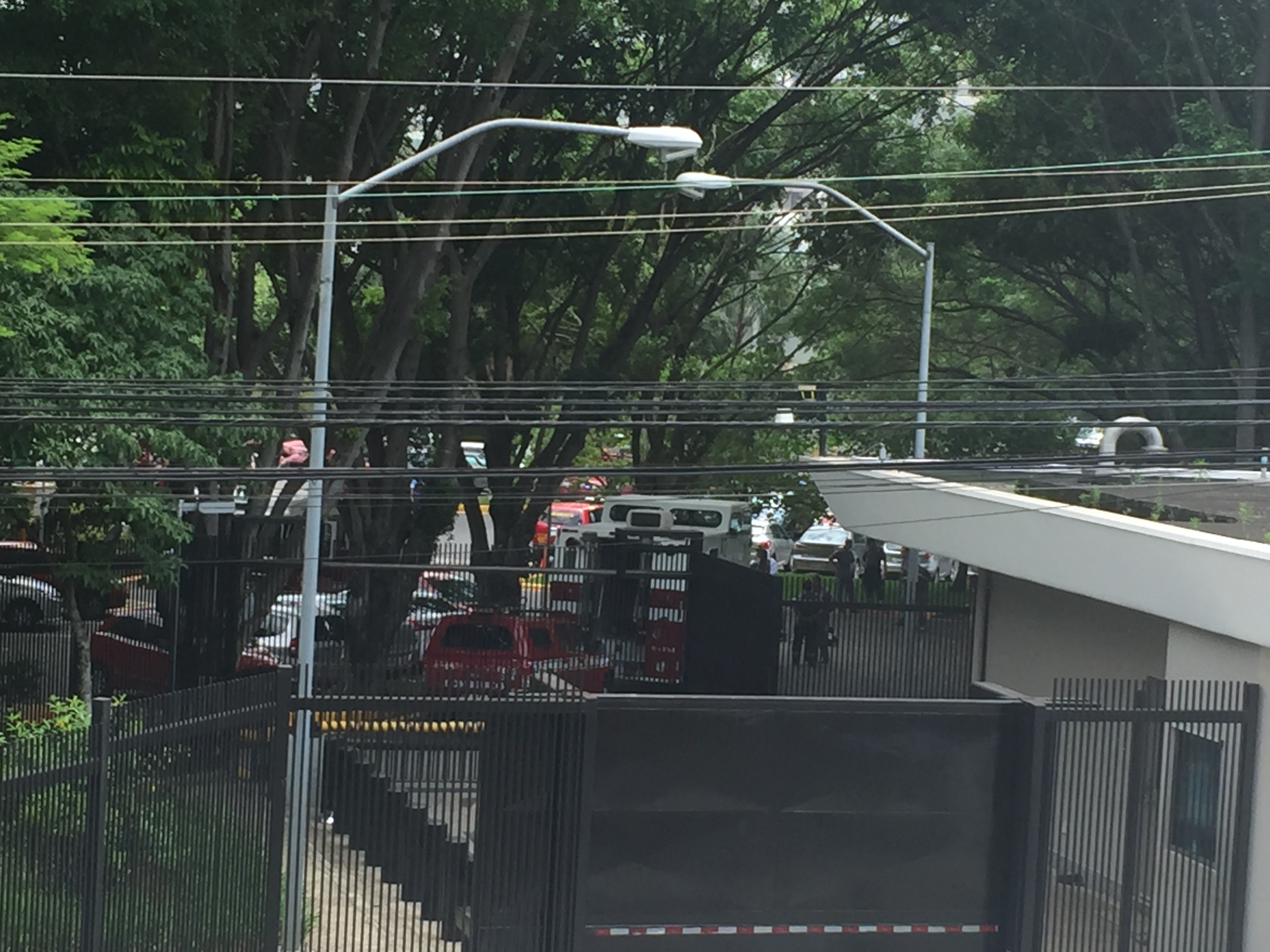 Pó branco Bombeiros Consulado