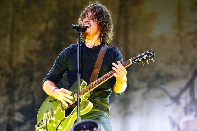 O Soundgarden, liderado por Chris Cornell, levantou o público no segundo dia do Lollapalooza