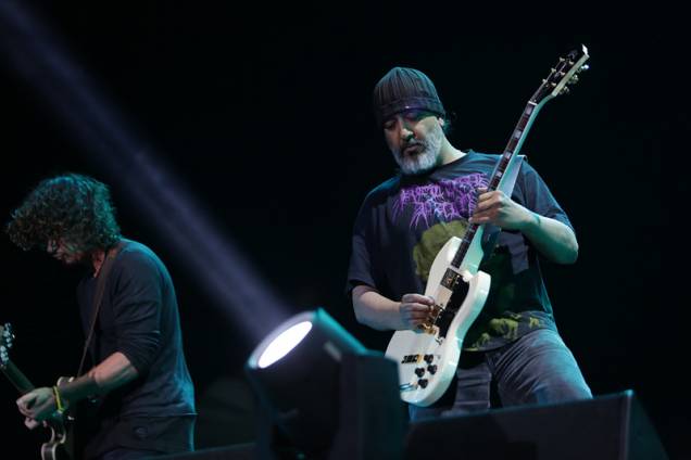 O Soundgarden, liderado por Chris Cornell, levantou o público no segundo dia do Lollapalooza