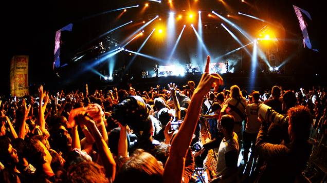Muse encerra primeiro dia do LollaPalooza Muse encerra primeiro dia do LollaPalooza