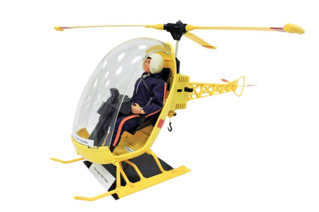 Helicóptero do herói militar Falcon