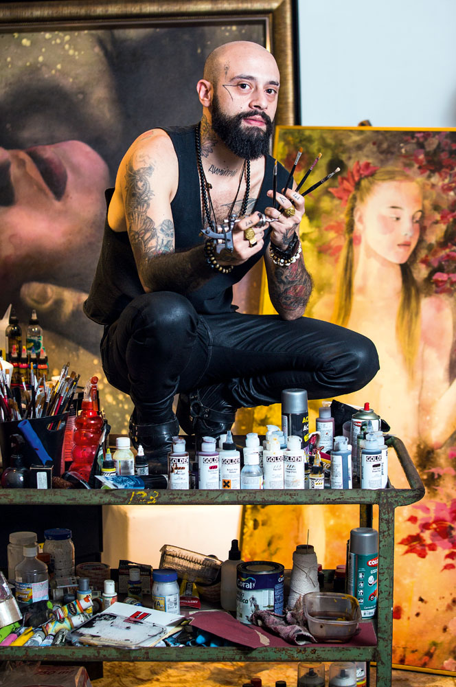 Victor Montaghini - tatuagem