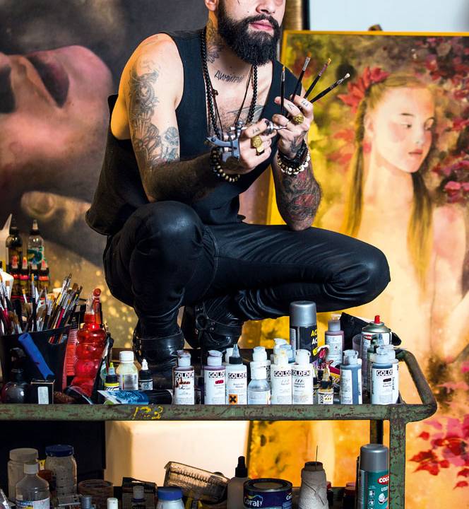 Victor Montaghini - tatuagem