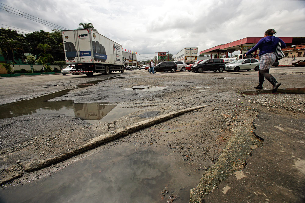 Avenida Marechal Tito - atropelamento -