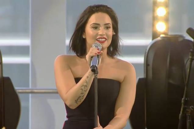 	Demi Lovato fez pocket show secreto nesta terça (20) em São Paulo