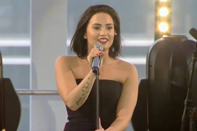 Demi Lovato fez pocket show secreto nesta terça (20) em São Paulo Demi Lovato fez pocket show secreto nesta terça (20) em São Paulo