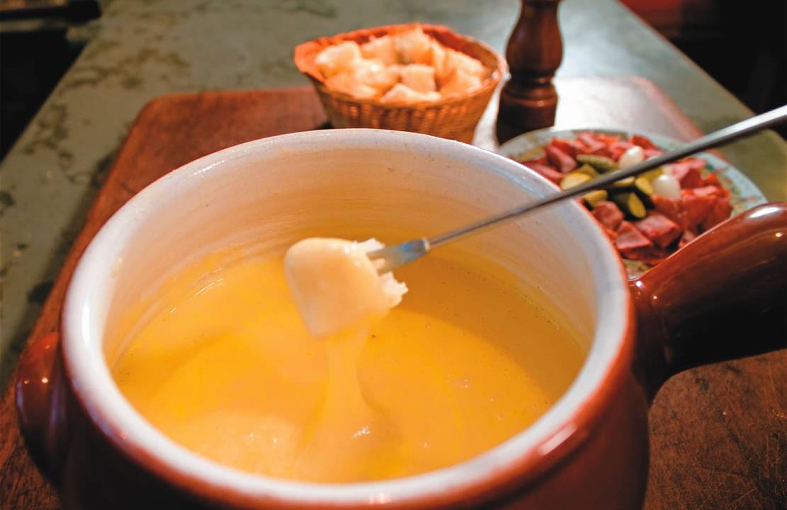 Fondue de queijo - restaurante Florina