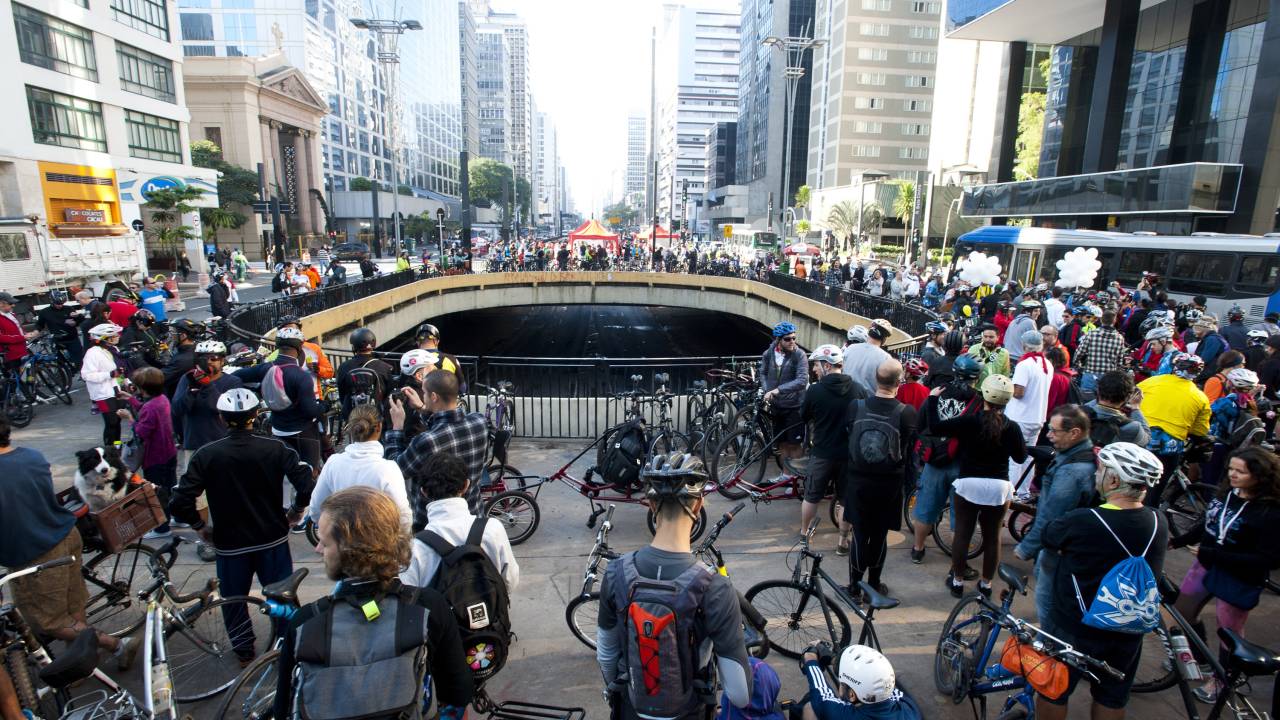 Inauguração Ciclovia Avenida Paulista