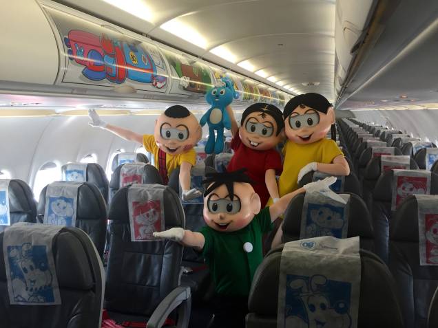 Avião Turma da Mônica Avião Turma da Mônica