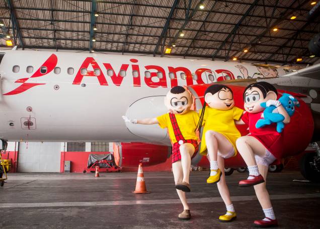 Avião Turma da Mônica Avião Turma da Mônica