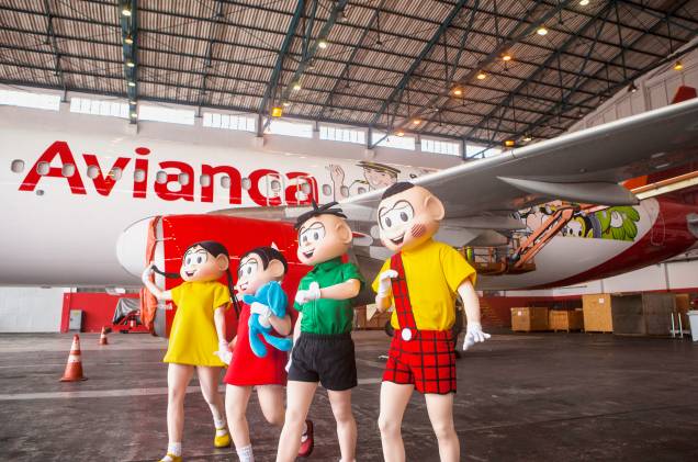Avião Turma da Mônica Avião Turma da Mônica