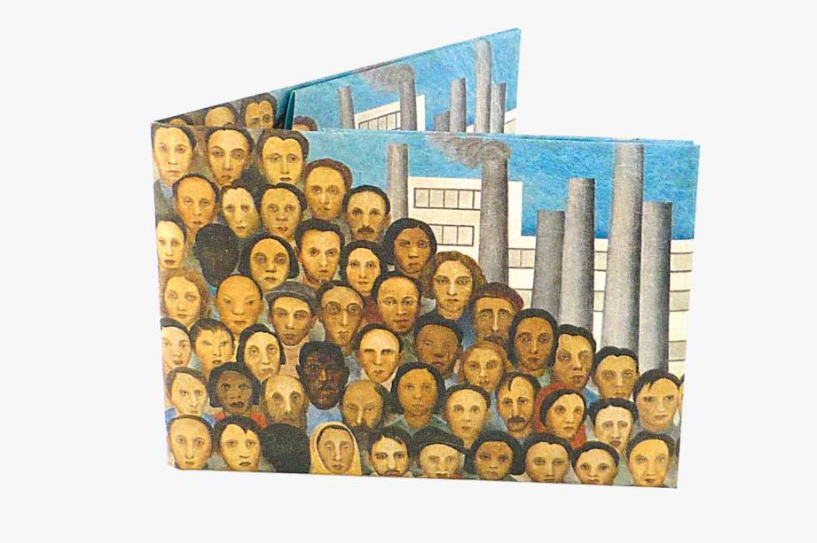 Carteira impermeável com ilustração de Tarsila do Amaral