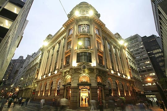 Centro Cultural Banco do Brasil no centro da cidade