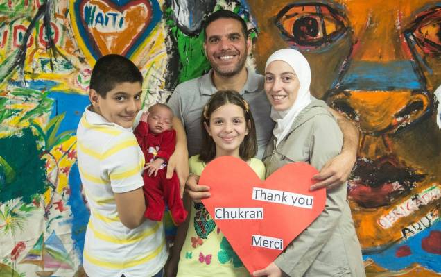 Talal Al-Tinawi e família reconstroem a vida em São Paulo