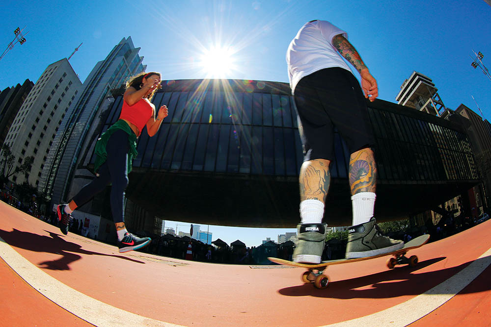 skate na ciclovia