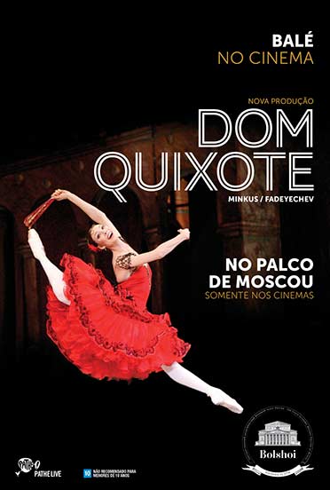 Ballet Bolshoi apresenta Dom Quixote