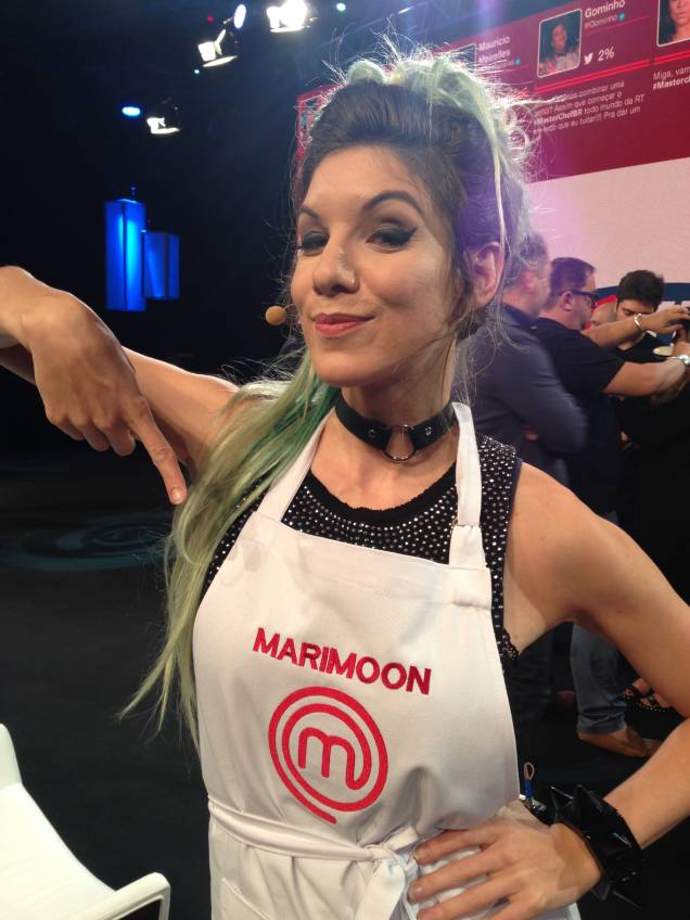 A ex-VJ Marimoon integrou equipe de blogueiros para bombar a final do programa