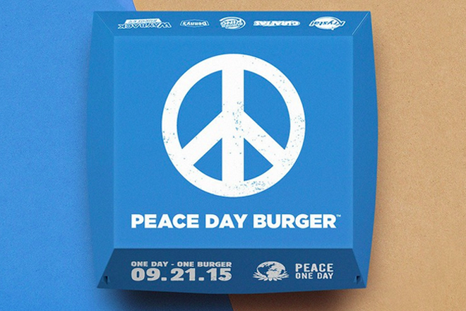 Burger King e Giraffas - Peace Day Burger