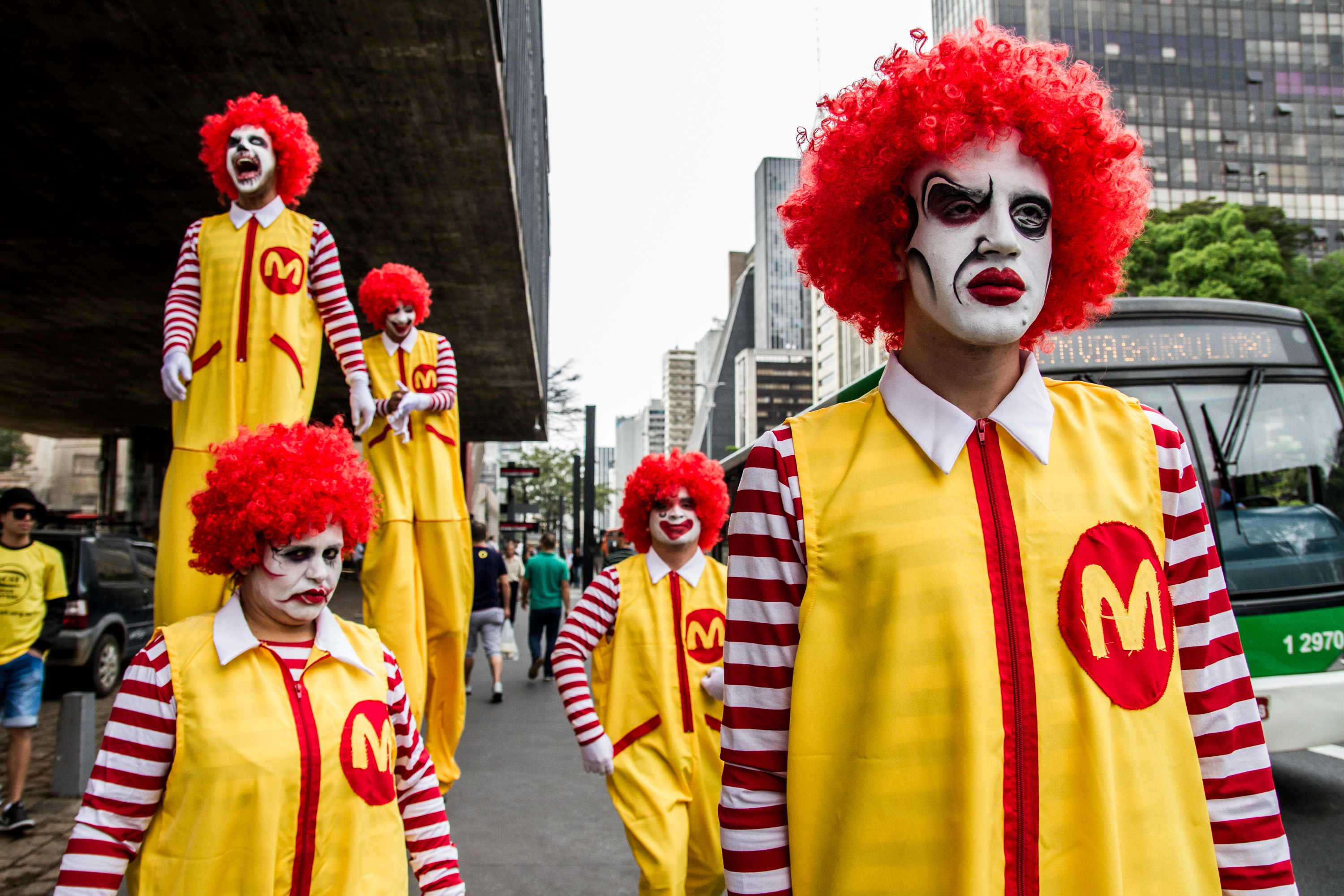Protesto Mc Donalds