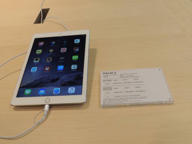 iPad Air 2 é um dos produtos com preço mais em conta