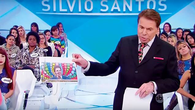 O homem abriu o baú: Silvio Santos vai pagar 2 500 reais pela obra do artista