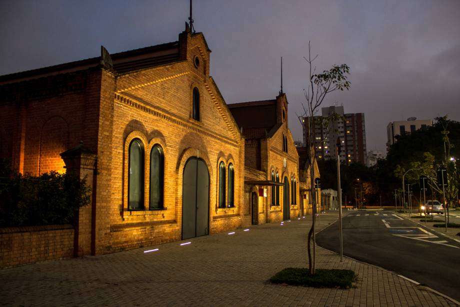 Fachada da Cinemateca Brasileira, uma das atrações da Vila Mariana