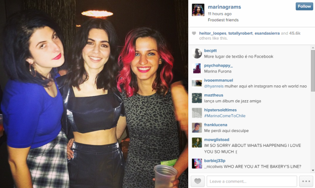 Marina And The Diamonds: cantora postou foto em rede social e gerou controvérsias sobre cancelamento de show